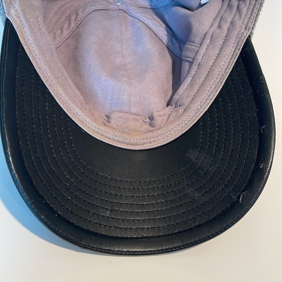 J. Crew Wool & Leather Baseball Cap - Picture 3 of 6